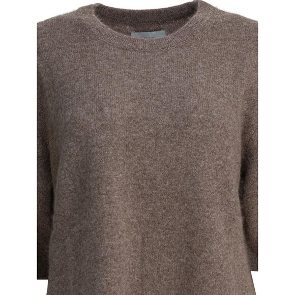 Loulou De Saison Raven Crewneck Sweater In Wool Blend tag size M Women - Picture 3 of 4